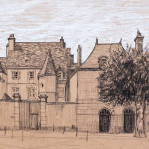 Maison de la place St Etienne, Auxerre